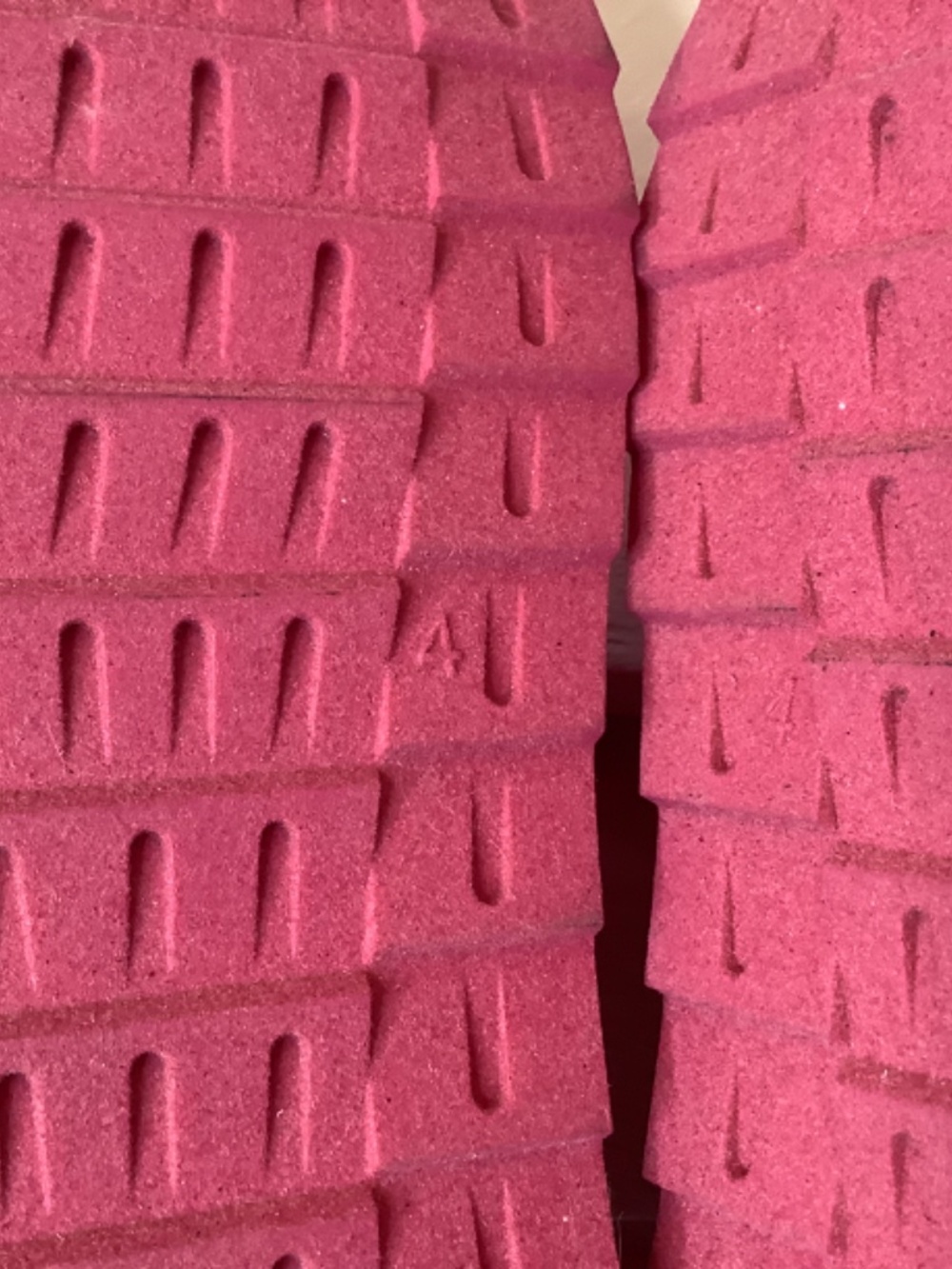NWT Girl Mia Fushia‎ Hot pink suede clogs big girl sz. 4 or women’s 6 - Picture 5 of 11
